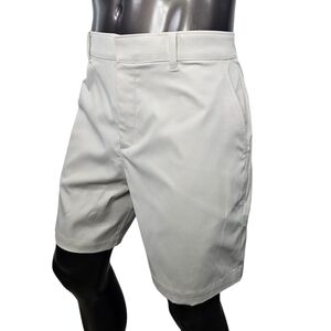 Nike Men's Light Gray Flat Front Shorts